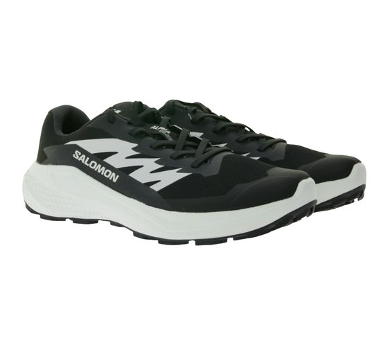 Chaussures de trail Salomon Alphaglide avec mousse Fuze et semelle Ortholite, drop de 9 mm, 478010 30, Noir
