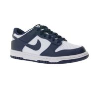 NIKE Dunk Low Sneakers per Bambini e Bambine, Scarpe Skater FB9109 116 Blu/Bianco