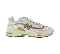 Zapatillas New Balance 1000 de piel auténtica, retro, para mujer y hombre, con amortiguación ABZORB M1000CB Blanco/Beige/Rojo