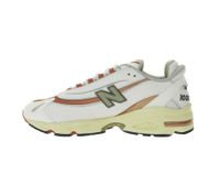 Zapatillas New Balance 1000 de piel auténtica, retro, para mujer y hombre, con amortiguación ABZORB M1000CB Blanco/Beige/Rojo