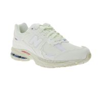 Zapatillas New Balance 2000R de piel auténtica, retro, para mujer y hombre, con amortiguación ABZORB M2002RDC Crudo-Blanco