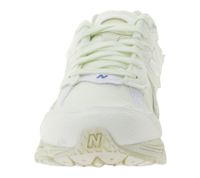 Zapatillas New Balance 2000R de piel auténtica, retro, para mujer y hombre, con amortiguación ABZORB M2002RDC Crudo-Blanco