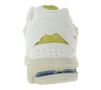 Zapatillas New Balance 2000R de piel auténtica, retro, para mujer y hombre, con amortiguación ABZORB M2002RDC Crudo-Blanco