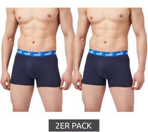 2er Pack PUMA Everyday Basic Boxer Herren Boxer-Shorts Baumwoll-Unterhose 701232894 009 Blau 2er Pack PUMA Everyday Basic Boxer Herren Boxer-Shorts Baumwoll-Unterhose 701232894 009 Blau