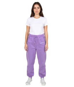 Pantaloni da jogging da donna ZEGY, comodi pantaloni della tuta con tasche laterali, pantaloni in cotone, 1063 Viola