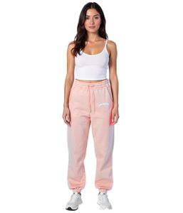 ZEGY Damen Jogginghose bequeme Sweat-Hose mit seitlichen Eingrifftaschen Baumwoll-Hose 1063 Rosa