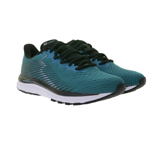 361° KAIROS Damen Lauf-Schuhe mit QU!KFOAM-Technologie Sport-Schuhe mit Ortholite-Sohle 8mm Sprengung Y2257-7261 Türkis/Schwarz