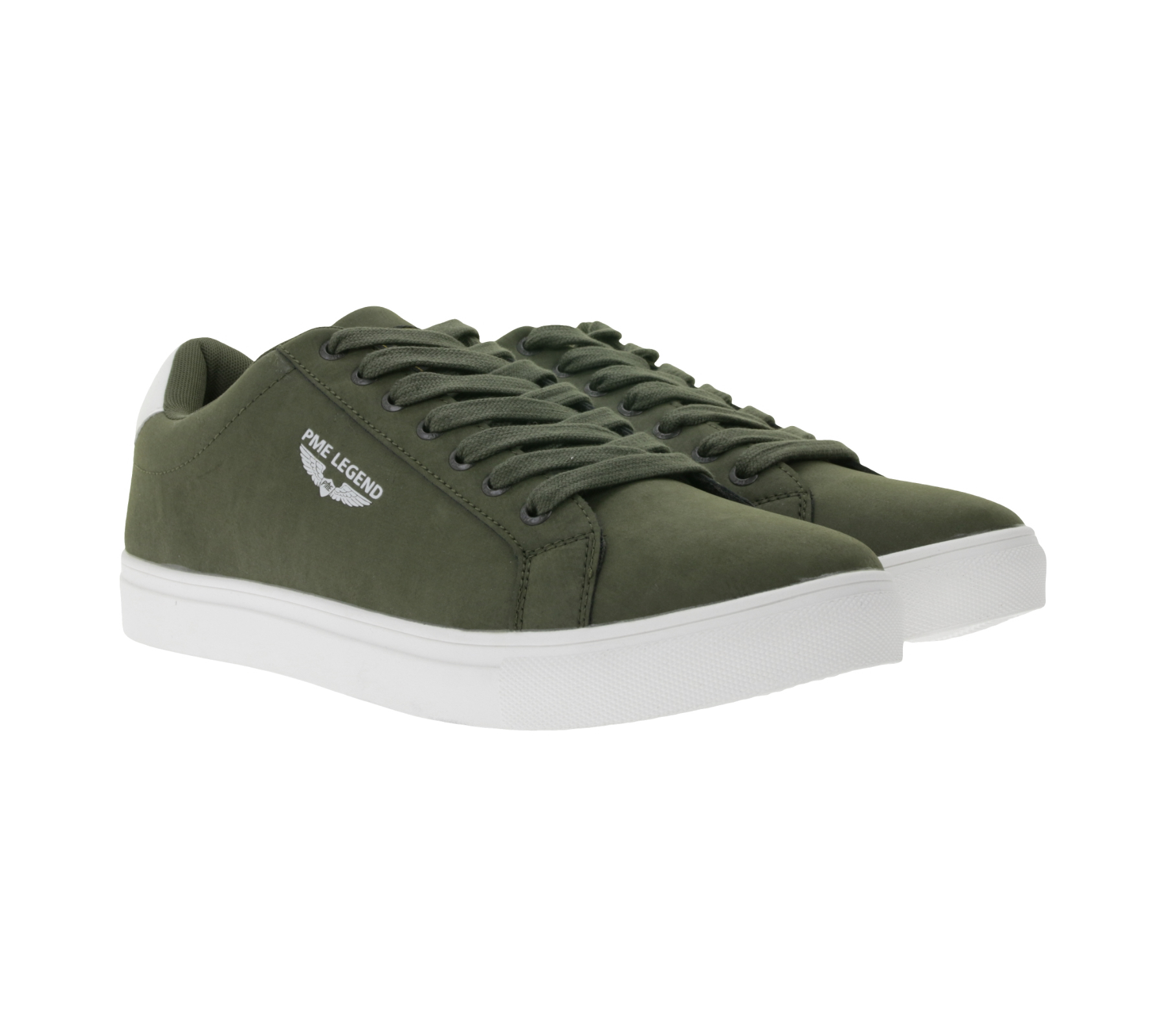 Sneaker basse da uomo PME LEGEND Falcon con soletta interna rimovibile in EVA, per tutti i giorni, PBO202041-614, verde militare