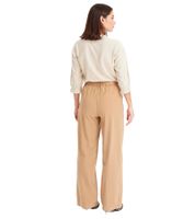 Damen Palazzo-Hose mit Bequembund Sommer-Hose 965699 Beige