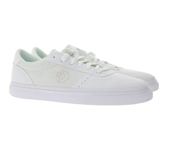 Converse BOULEVARD Women's Low-Top Sneakers with SmartFOAM Insole, Skater Shoes 172649C White