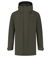 Veste isolante longue Blue LOOP Originals Virga Iso pour homme, veste d'hiver durable avec traitement déperlant industriel OrganoTex M-VJL006-22-B330, vert foncé