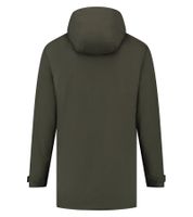 Veste isolante longue Blue LOOP Originals Virga Iso pour homme, veste d'hiver durable avec traitement déperlant industriel OrganoTex M-VJL006-22-B330, vert foncé