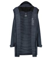 Blue LOOP Originals Virga Iso Parka Women's Insulated Parka Sustainable Winter Jacket with OrganoTex Industrial DWR Finish W-PP006-22-B240 Dark Blue