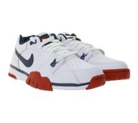 NIKE Cross Trainer Herren Training-Sneaker Echtleder Turnschuhe Retro-90s-Look CQ9182 101 Weiß