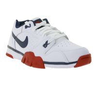 NIKE Cross Trainer Herren Training-Sneaker Echtleder Turnschuhe Retro-90s-Look CQ9182 101 Weiß