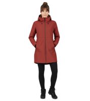 Parka Shell Virga Originals Blue LOOP pour femme, imperméable durable avec traitement déperlant durable (DWR) W-VP006-22-B432 Rouge foncé