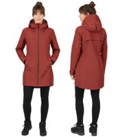 Parka Shell Virga Originals Blue LOOP pour femme, imperméable durable avec traitement déperlant durable (DWR) W-VP006-22-B432 Rouge foncé