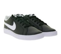Sneakers da uomo Nike Court Royale in vera pelle con look retrò 749747 010, nere/bianche