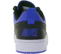NIKE Court Borough Kinder Sneaker Turnschuhe mit herausnehmbarer Sohle Teenager Low-Top Sneaker HM6293 480 Blau/Schwarz NIKE Court Borough Kinder Sneaker Turnschuhe mit herausnehmbarer Sohle Teenager Low-Top Sneaker HM6293 480 Blau/Schwarz