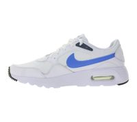 NIKE Air Max Herren Low-Top-Sneaker mit Nike Air-Dämpfung Trainings-Schuhe Echtleder-Schuhe CW4555 113 Weiß/Blau NIKE Air Max Herren Low-Top-Sneaker mit Nike Air-Dämpfung Trainings-Schuhe Echtleder-Schuhe CW4555 113 Weiß/Blau