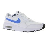 NIKE Air Max Herren Low-Top-Sneaker mit Nike Air-Dämpfung Trainings-Schuhe Echtleder-Schuhe CW4555 113 Weiß/Blau NIKE Air Max Herren Low-Top-Sneaker mit Nike Air-Dämpfung Trainings-Schuhe Echtleder-Schuhe CW4555 113 Weiß/Blau