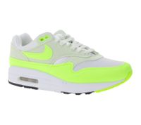 NIKE Air Max 1 Damen Sneaker Turnschuhe mit Air Max-Dämpfung Low-Top Schuhe DZ2628 100 Weiß/Gelb NIKE Air Max 1 Damen Sneaker Turnschuhe mit Air Max-Dämpfung Low-Top Schuhe DZ2628 100 Weiß/Gelb