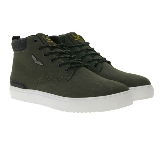 PME LEGEND Lexing-T Herren Mid-Top Sneaker Freizeit-Sneaker Schnür-Schuhe PBO216011-8208 Khaki