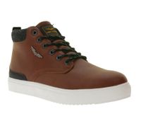 PME LEGEND Lexing-T Mid-Top Sneaker Casual Sneaker Scarpe con lacci PBO216011-898 Cognac-Marrone