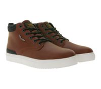 PME LEGEND Lexing-T Mid-Top Sneaker Casual Sneaker Scarpe con lacci PBO216011-898 Cognac-Marrone