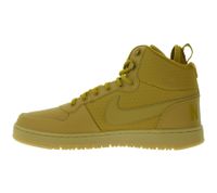 Baskets Nike Court Borough Mid en cuir véritable imperméables pour homme, AA0547 700, marron