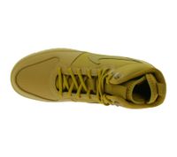 Baskets Nike Court Borough Mid en cuir véritable imperméables pour homme, AA0547 700, marron