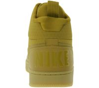 Baskets Nike Court Borough Mid en cuir véritable imperméables pour homme, AA0547 700, marron