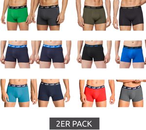 Confezione da 2 boxer da uomo in cotone PUMA Everyday Basic 701232894 nei colori nero, grigio, blu, verde, rosso Confezione da 2 boxer da uomo in cotone PUMA Everyday Basic 701232894 nei colori nero, grigio, blu, verde, rosso
