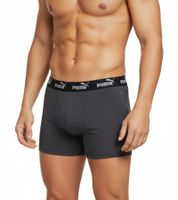 Lot de 2 boxers PUMA Everyday Basic en coton pour homme (701232894) - Noir, Gris, Bleu, Vert, Rouge
