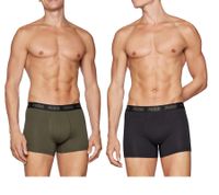 Lot de 2 boxers PUMA Everyday Basic en coton pour homme (701232894) - Noir, Gris, Bleu, Vert, Rouge