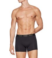 Lot de 2 boxers PUMA Everyday Basic en coton pour homme (701232894) - Noir, Gris, Bleu, Vert, Rouge