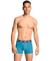 Lot de 2 boxers PUMA Everyday Basic en coton pour homme (701232894) - Noir, Gris, Bleu, Vert, Rouge