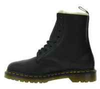 Bottes Dr. Martens 1460 Serena pour femme en cuir véritable avec doublure en fausse fourrure, bottines d'automne 21797001, noires Bottes Dr. Martens 1460 Serena pour femme en cuir véritable avec doublure en fausse fourrure, bottines d'automne 21797001, noires