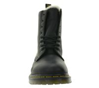 Bottes Dr. Martens 1460 Serena pour femme en cuir véritable avec doublure en fausse fourrure, bottines d'automne 21797001, noires Bottes Dr. Martens 1460 Serena pour femme en cuir véritable avec doublure en fausse fourrure, bottines d'automne 21797001, noires