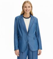 eleganter Lyocell-Blazer für Damen bequemer Ausgeh-Blazer Business-Blazer 931800 Blau eleganter Lyocell-Blazer für Damen bequemer Ausgeh-Blazer Business-Blazer 931800 Blau