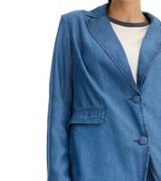 eleganter Lyocell-Blazer für Damen bequemer Ausgeh-Blazer Business-Blazer 931800 Blau eleganter Lyocell-Blazer für Damen bequemer Ausgeh-Blazer Business-Blazer 931800 Blau