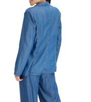 eleganter Lyocell-Blazer für Damen bequemer Ausgeh-Blazer Business-Blazer 931800 Blau eleganter Lyocell-Blazer für Damen bequemer Ausgeh-Blazer Business-Blazer 931800 Blau