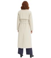 Stillvoller Damen Mantel im Trenchcoat-Stil mit abnehmbaren Ärmeln Business-Jacke 947271 Khaki Stillvoller Damen Mantel im Trenchcoat-Stil mit abnehmbaren Ärmeln Business-Jacke 947271 Khaki