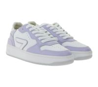HUB Smash L31 Damen Sneaker mit Terry-Fütterung Echtleder-Schuhe W5008L31-L10-948 Weiß/Lila HUB Smash L31 Damen Sneaker mit Terry-Fütterung Echtleder-Schuhe W5008L31-L10-948 Weiß/Lila