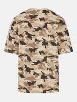 DEF MERCH Souvenir T-Shirts mit großem Marken-Print Rundhals-Shirt in Schwarz, Beige oder Camouflage DEF MERCH Souvenir T-Shirts mit großem Marken-Print Rundhals-Shirt in Schwarz, Beige oder Camouflage