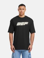 DEF MERCH Souvenir T-Shirts mit großem Marken-Print Rundhals-Shirt in Schwarz, Beige oder Camouflage DEF MERCH Souvenir T-Shirts mit großem Marken-Print Rundhals-Shirt in Schwarz, Beige oder Camouflage
