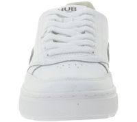 HUB Duke Damen Sneaker mit Terry-Fütterung Echtleder-Schuhe W6409L31-L10-449 Weiß/Grau HUB Duke Damen Sneaker mit Terry-Fütterung Echtleder-Schuhe W6409L31-L10-449 Weiß/Grau