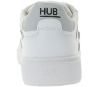 HUB Duke Damen Sneaker mit Terry-Fütterung Echtleder-Schuhe W6409L31-L10-449 Weiß/Grau HUB Duke Damen Sneaker mit Terry-Fütterung Echtleder-Schuhe W6409L31-L10-449 Weiß/Grau