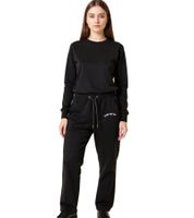 ZEGY Damen Jogginghose bequeme Sweat-Hose mit seitlichen Eingrifftaschen Baumwoll-Hose 1063 in Weiß, Rosa, Lila, Blau und Schwarz