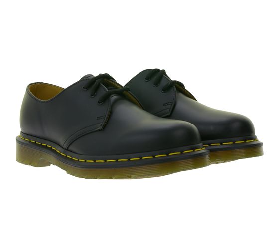Dr. Martens 1461 Smooth Damen Oxford-Halbschuhe mit gepolsterter DMS-Sohle Glattleder-Schuhe 11838002 Schwarz
